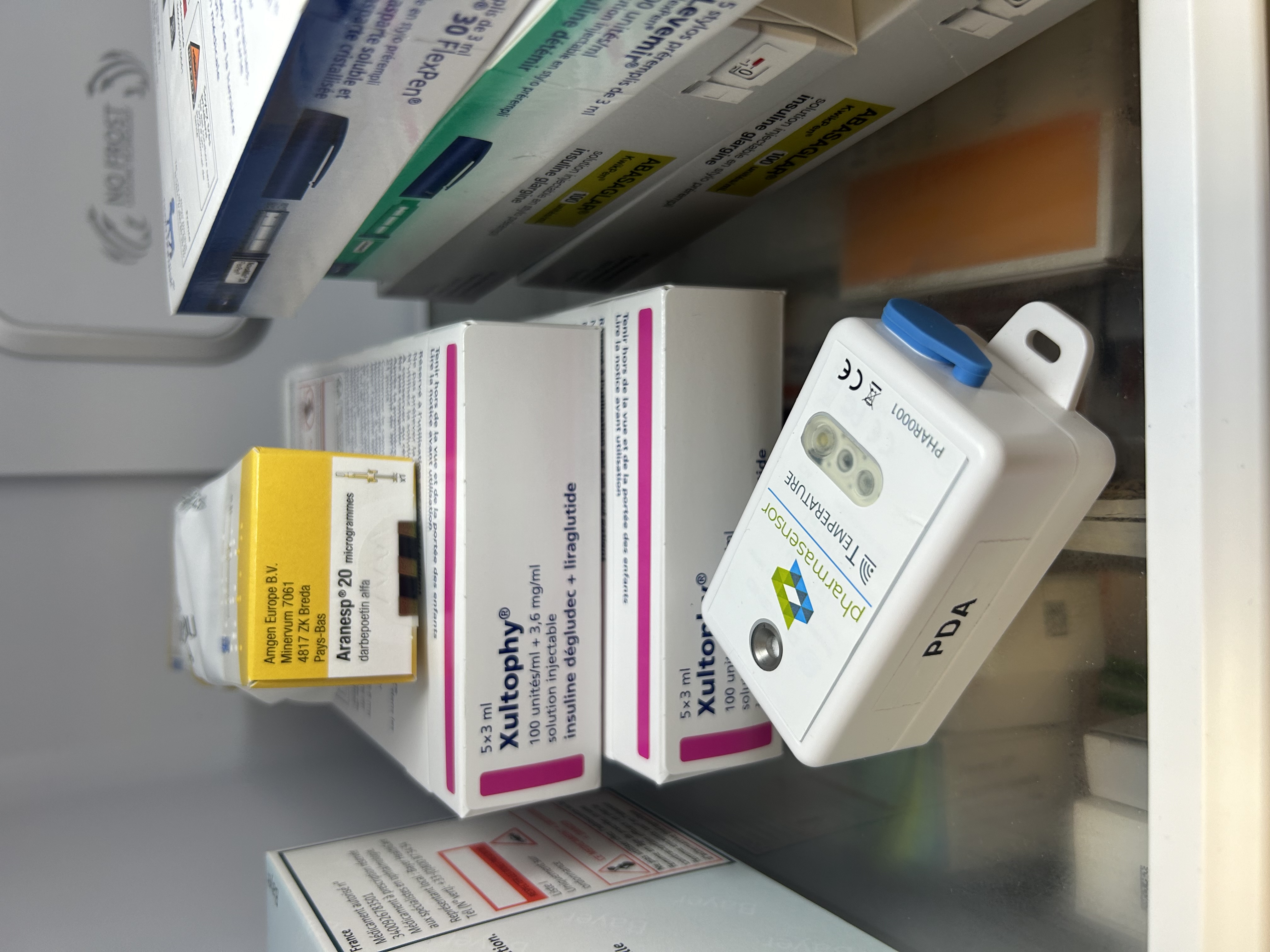 Capteur PharmaSensor - Vue principale